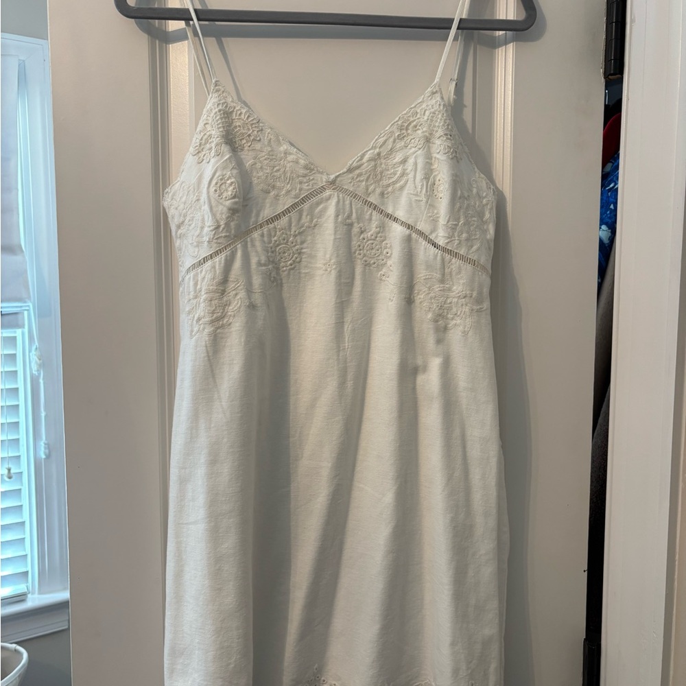 Zara White Mini Dress